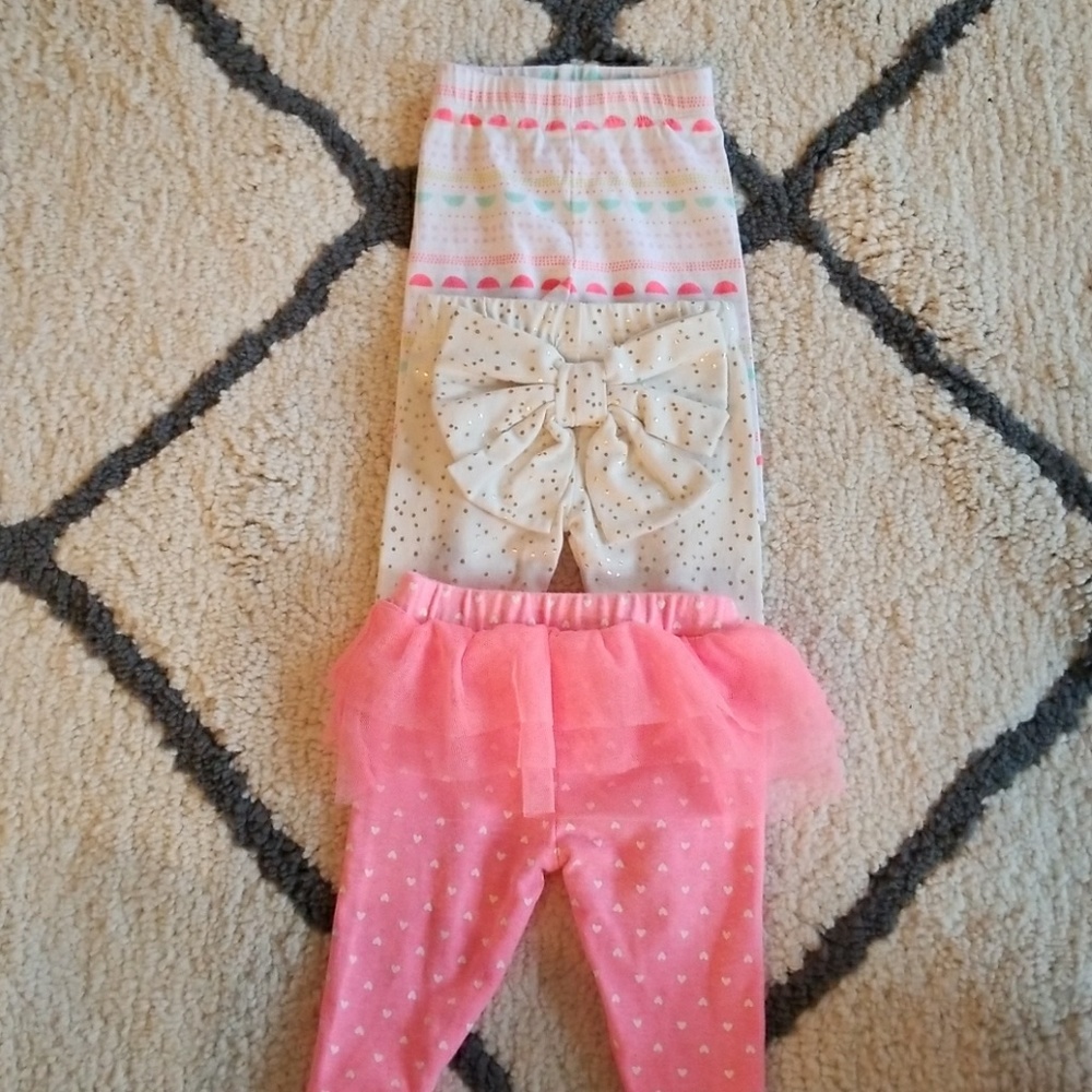 Newborn spring leggings